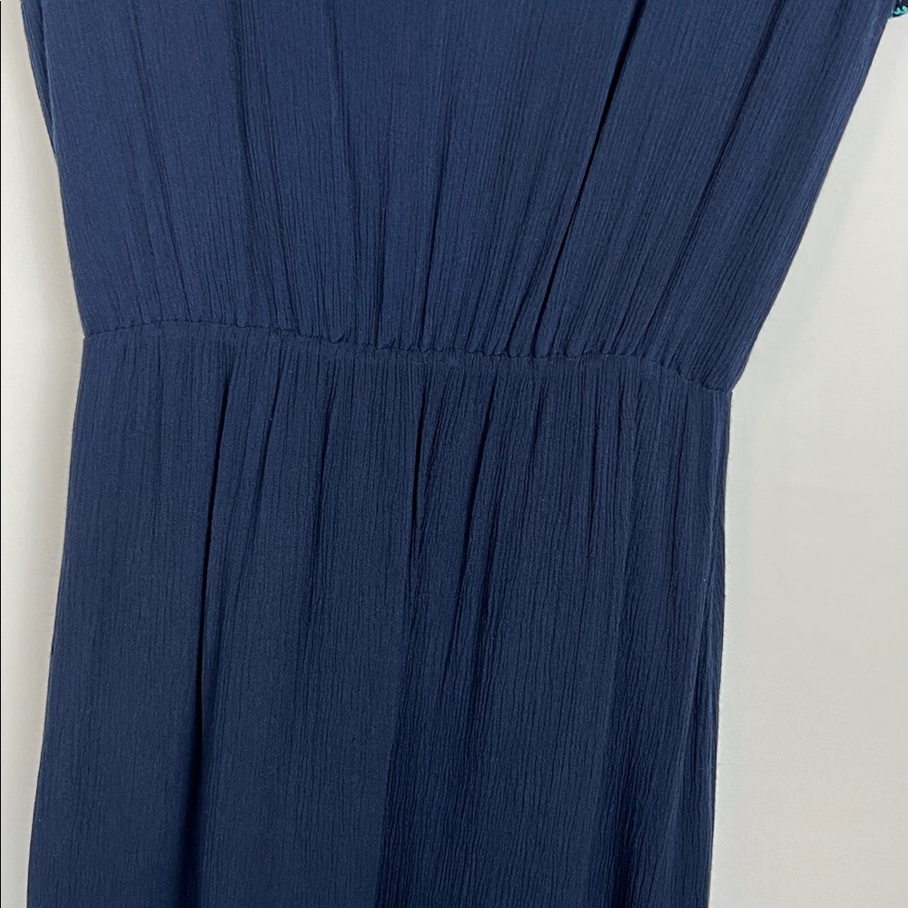 Brixon Ivy Navy Dress with Aqua Accents - Picture 6 of 13